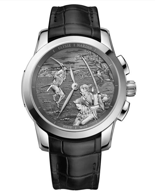 Buy Replica Ulysse Nardin Classic Samourai 6109-130/SAMOURAI Platinum watch